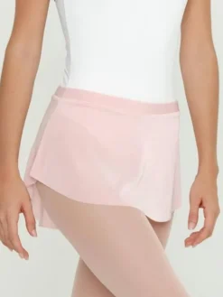Dame Dansebutikken Skørter Til Skøjteløb|Ballet Underdele Damer-Lyserødt pull on skørt fra Bullet Pointe