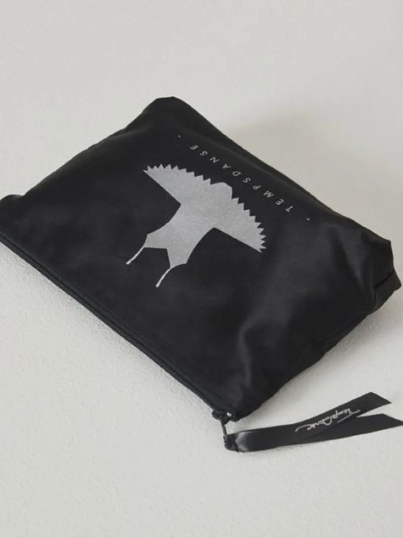 Dansebutikken Andet Til Ballet|Dansetasker-Makeup pung med sort tutu print fra TempsDanse