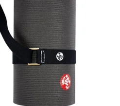 Dansebutikken Tasker Til Yoga-Manduka sort bærestrop til yogamåtter