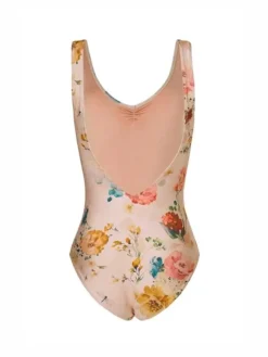 Dame Dansebutikken Balletdragter Damer-Mara Dancewear - dragt med blomster print