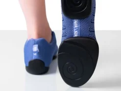 Dame Dansebutikken Salsasko Damer|Swingsko Damer-Mellem blå dansesneaker i åndbar strik til damer - Suny