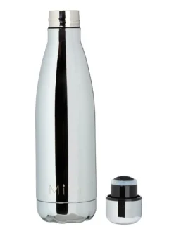Dansebutikken Andet Til Yoga|Andet Til Gymnastik-Miin drikkeflaske 500ml - blank sølv look