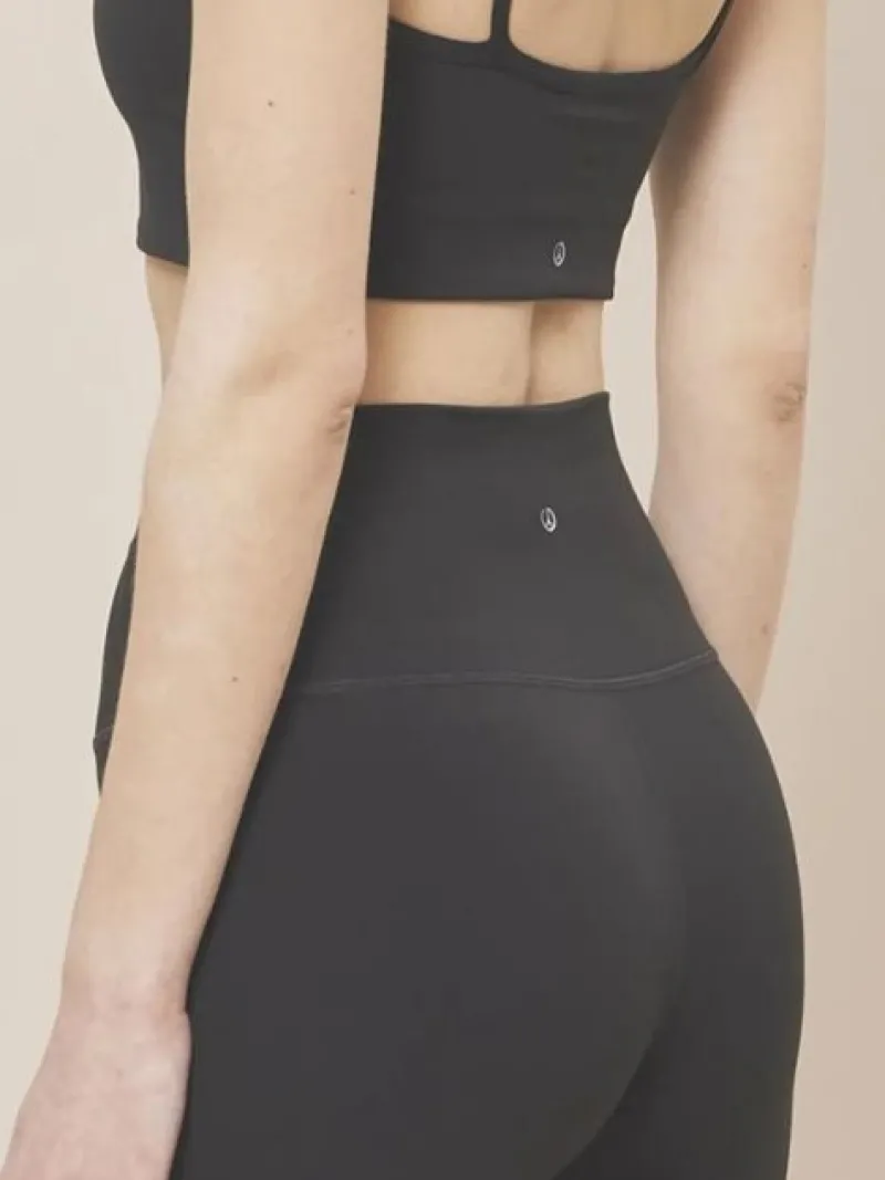 Dansebutikken Pilates Bukser/leggings|Yogabukser-Moonchild sort bløde leggings lunar luxe