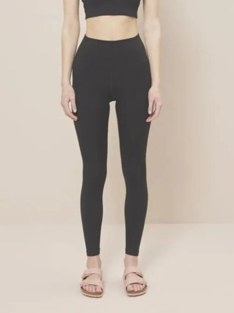 Dansebutikken Pilates Bukser/leggings|Yogabukser-Moonchild sort bløde leggings lunar luxe