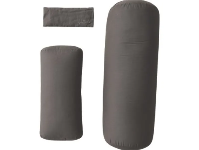 Dansebutikken Andet Til Yoga-Mørkegrå øjenpude fra Moonchild