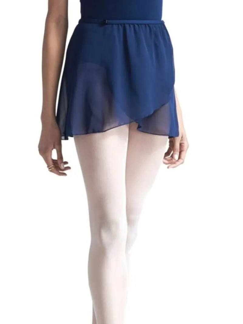 Børn Dansebutikken Gymnastikkjole Piger|Ballet Underdele Børn-Navy chiffon skirt børn Capezio
