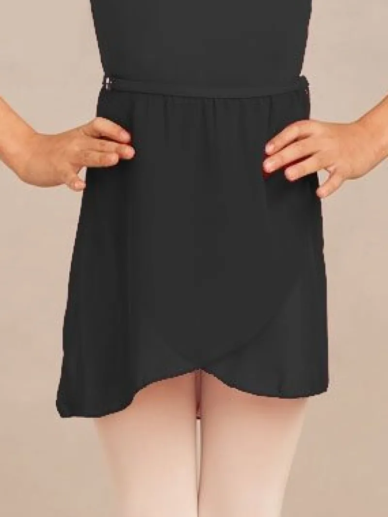 Børn Dansebutikken Gymnastikkjole Piger|Ballet Underdele Børn-Navy chiffon skirt børn Capezio