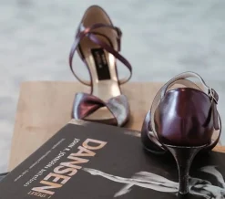 Dame Dansebutikken Salsasko Damer|Tangosko Damer-Nueva Epoca smuk dansesko 7 cm hæl - Violeta