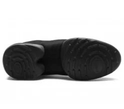 Dame Dansebutikken Salsasko Damer|Swingsko Damer-PEBBLE Rumpf dansesneaker sort mesh