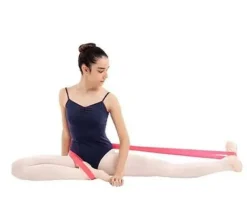 Dansebutikken Andet Til Gymnastik|Andet Til Ballet-Pink flexibånd til træning