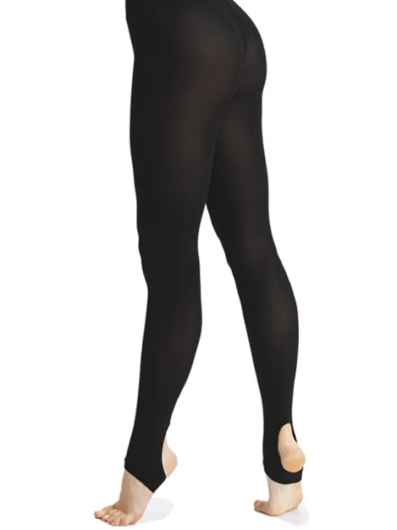 Dame Dansebutikken Strømpebukser Til Gymnastik|Strømpebukser Til Ballet-Pridance sort tights m. andefødder