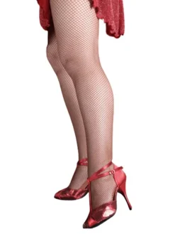 Dansebutikken Strømpebukser Til Dans-Pridance super gode fishnet strømpebukser i mørkbrun