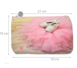 Dansebutikken Andet Til Ballet-Pung med tutuprint - stor