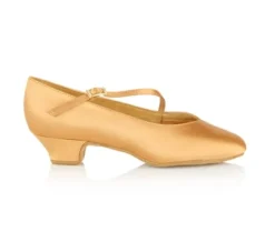 Dame Dansebutikken Pige Dansesko|Standardsko Damer-Ray Rose standardsko lav hæl m. skrå rem