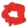 Dansebutikken Gymnastik Hårtilbehør|Hår Accessories-Rød velour hårelastik