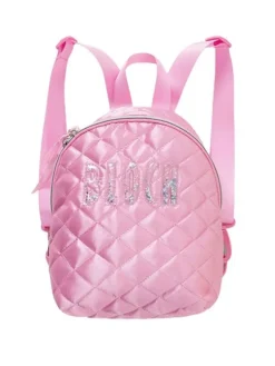 Børn Dansebutikken Andet Til Ballet|Balletting Børn-Rosa balletrygsæk Bloch logo med stjerner