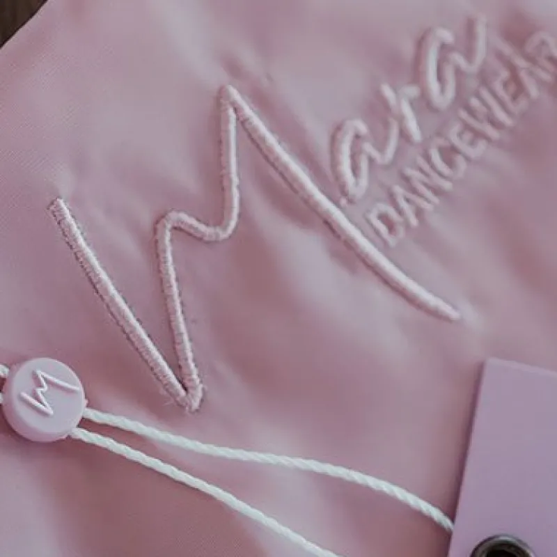 Dame Dansebutikken Skørter Til Skøjteløb|Ballet Underdele Damer-Rosa langt pull on mesh skørt fra Mara Dancewear