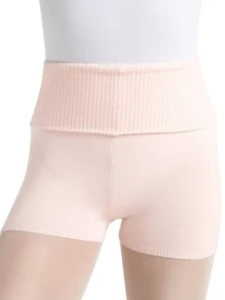 Dame Dansebutikken Ballet Underdele Damer-Rosa strik balletshorts til teen og damer Capezio