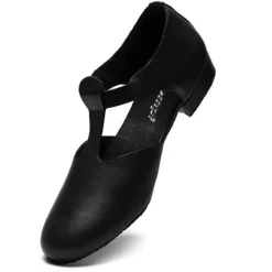 Dame Dansebutikken Orgelsko Damer|Folkedansesko Damer-Rumpf dansesko/træningssko m.T-rem - 1312