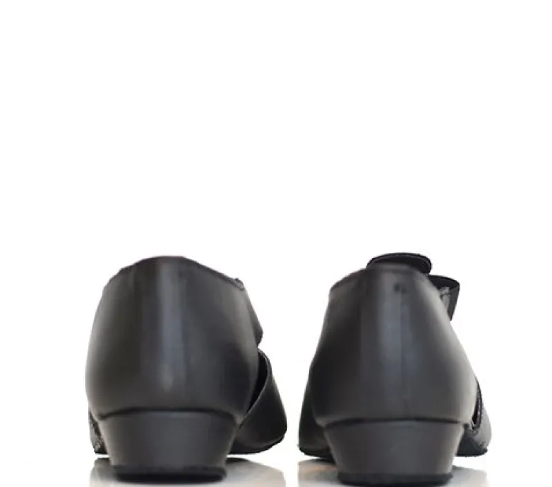 Dame Dansebutikken Orgelsko Damer|Folkedansesko Damer-Rumpf dansesko/træningssko m.T-rem - 1312