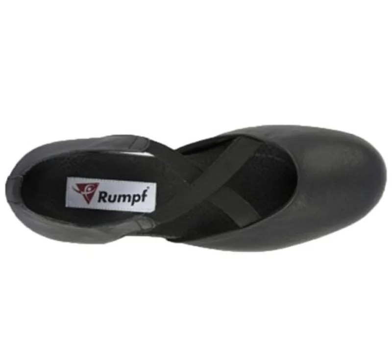 Dame Dansebutikken Orgelsko Damer|Folkedansesko Damer-Rumpf dansesko/træningssko m. elastik - 1313