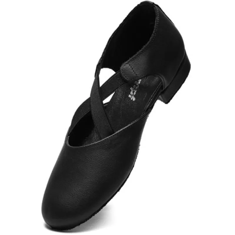 Dame Dansebutikken Orgelsko Damer|Folkedansesko Damer-Rumpf dansesko/træningssko m. elastik - 1313