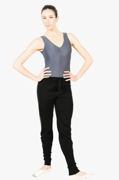 Dansebutikken Pilates Bukser/leggings|Yogabukser-Seré by Dancecompany sorte strikbukser