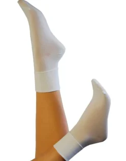 Børn Dansebutikken Andet Til Ballet|Ballettøj Drenge-Silkydance hvide strømper til ballet