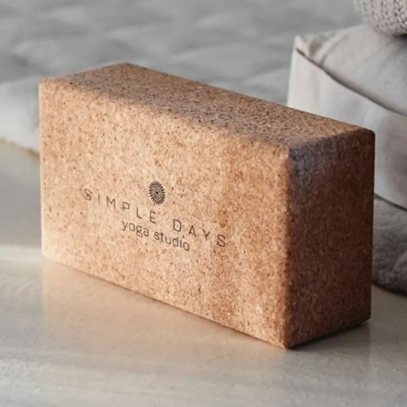 Dansebutikken Andet Til Yoga-Simple Days yoga korkblok