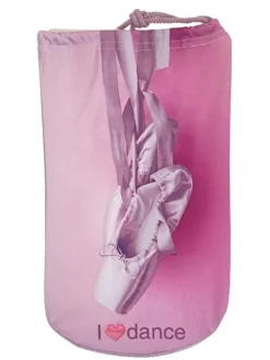 Dansebutikken Andet Til Ballet|Balletsko Tilbehør-Sko pose pink til balletsko I love dance