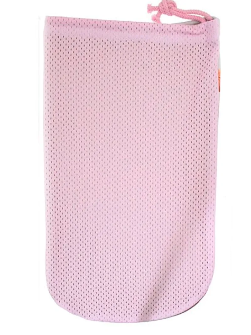 Dansebutikken Andet Til Ballet|Balletsko Tilbehør-Sko pose til balletsko med print og rosa net