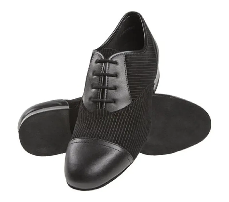 Dansebutikken Tangosko Herrer|Salsasko Herrer-Smart dansesko til herrer med nålestriber