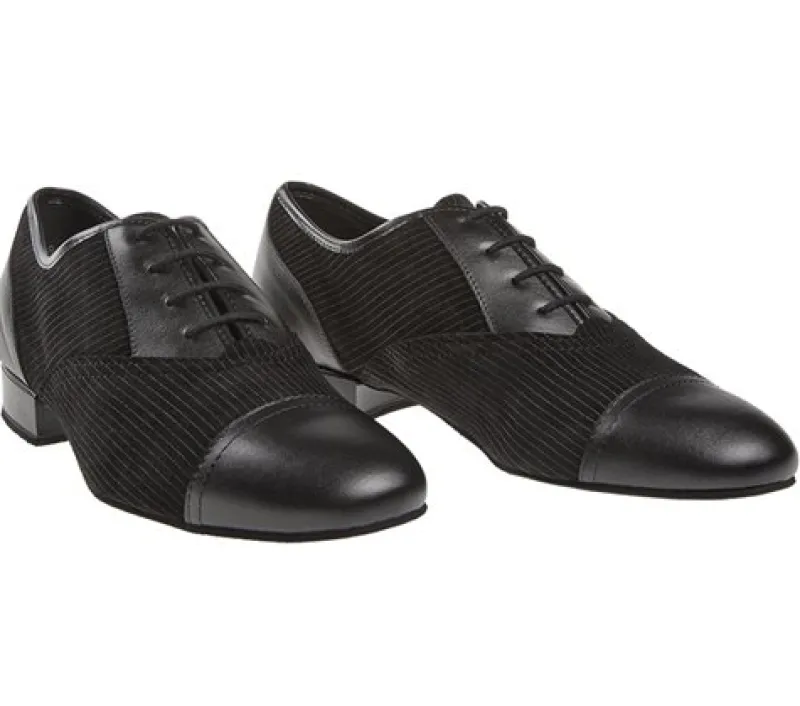 Dansebutikken Tangosko Herrer|Salsasko Herrer-Smart dansesko til herrer med nålestriber