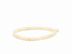 Dansebutikken Andet Til Yoga-SOÏ armbånd 4mm - gul jade