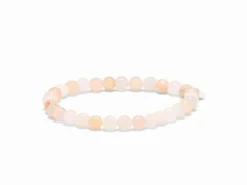 Dansebutikken Andet Til Yoga-SOÏ armbånd 6mm - rosa jade
