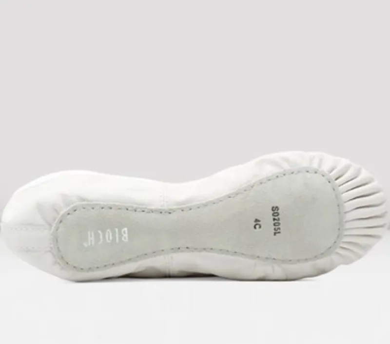 Dansebutikken Balletsko Bløde-Soft fuld sål balletsko/springsko Bloch skind