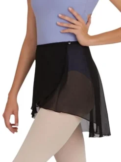 Børn Dansebutikken Gymnastikkjole Piger|Ballet Underdele Børn-Sort chiffon skirt børn Capezio