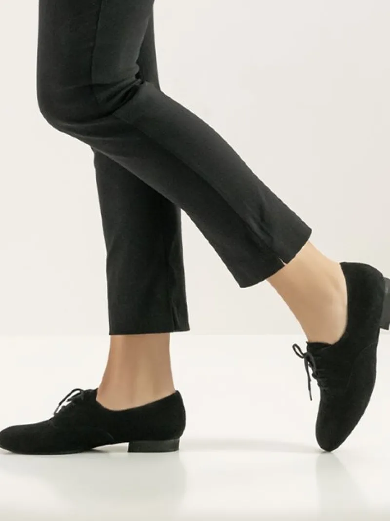 Dame Dansebutikken Orgelsko Damer|Folkedansesko Damer-Sort dame dansesko Werner Kern 1,5 cm hæl