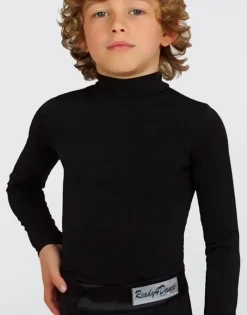 Dansebutikken Dansetøj Dreng-Sort dansebody til drenge - Ready4dance