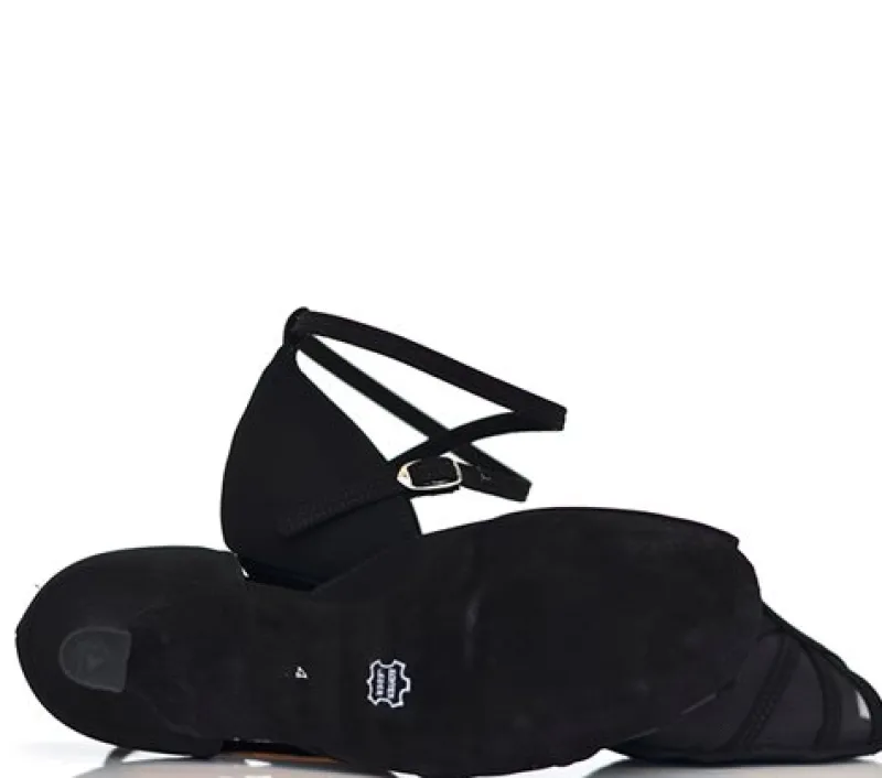 Dame Dansebutikken Salsasko Damer|Tangosko Damer-Sort flot dansesko til tango/salsa/latin