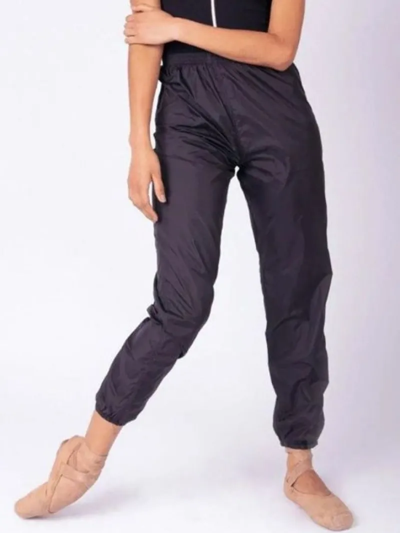 Dame Dansebutikken Underdele Damer|Ballet Underdele Damer-Sort sved bukser til warm-up Mara Dancewear