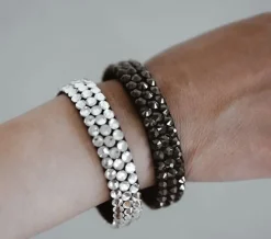 Dansebutikken Smykker Til Dans-Sorte rhinsten armbånd