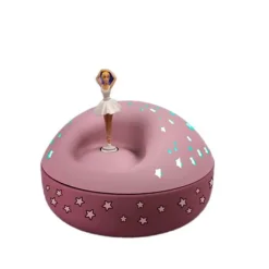 Børn Dansebutikken Balletting Børn-Stjerne projektor med musik og balletdanser.