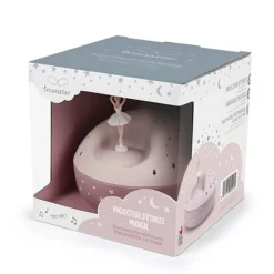 Børn Dansebutikken Balletting Børn-Stjerne projektor med musik og balletdanser.