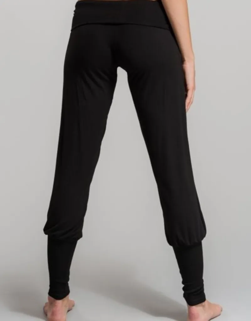 Dame Dansebutikken Pilates Bukser/leggings|Yogabukser-Temps danse sort lækker yogabuks