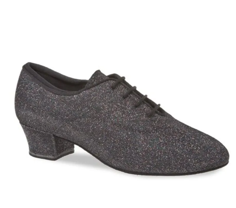 Dame Dansebutikken Salsasko Damer|Tangosko Damer-Træningsdansesko fra Diamant i multicolor glimmer til damer