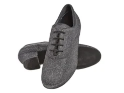 Dame Dansebutikken Salsasko Damer|Tangosko Damer-Træningsdansesko fra Diamant i multicolor glimmer til damer