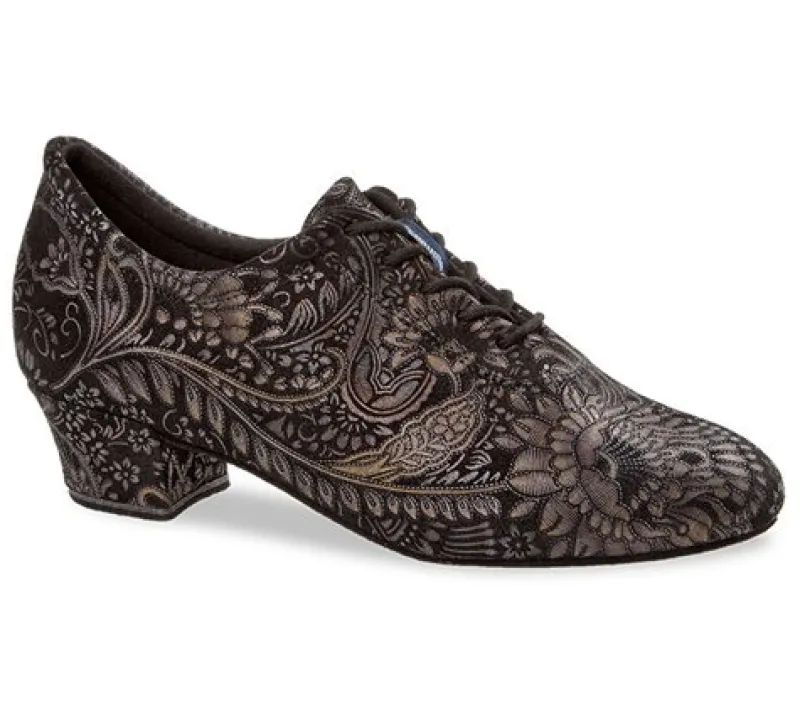 Dame Dansebutikken Salsasko Damer|Tangosko Damer-Træningssko fra Diamant med flot print til damer