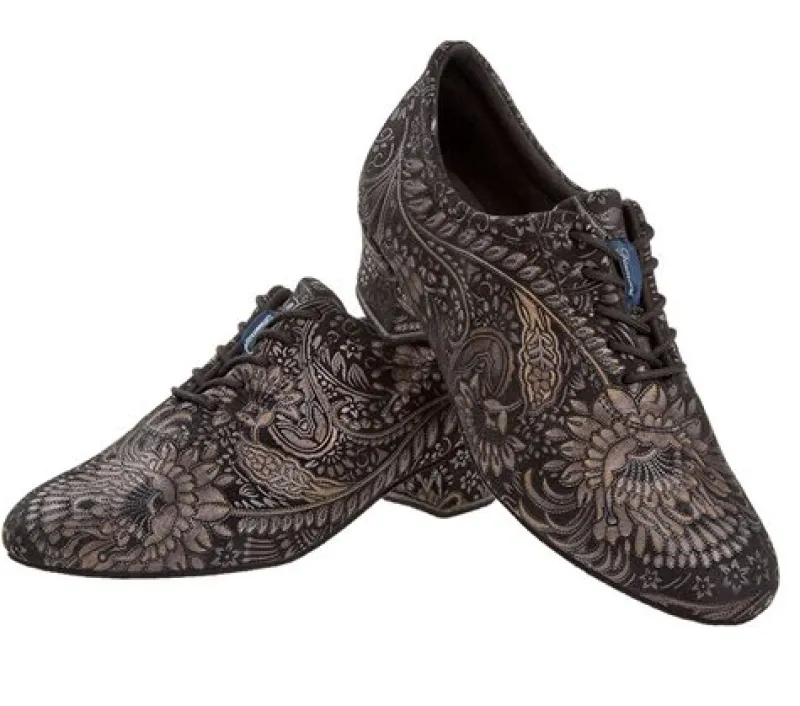 Dame Dansebutikken Salsasko Damer|Tangosko Damer-Træningssko fra Diamant med flot print til damer