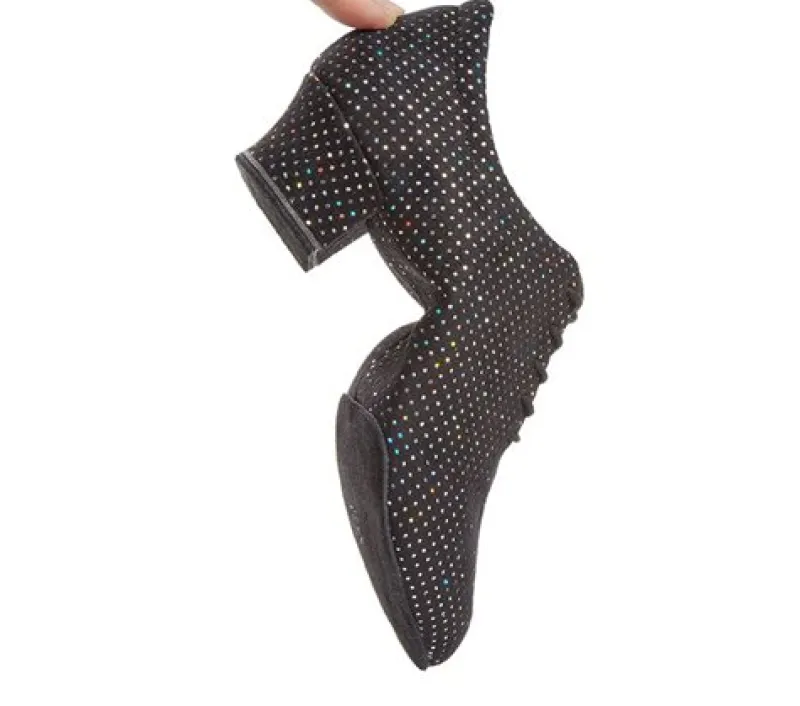 Dame Dansebutikken Salsasko Damer|Tangosko Damer-Træningssko fra Diamant med pailletter til damer